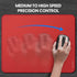 Pulsar - Paracontrol L Esports Level Premium Gaming Mouse Pad V2, Medium to High Speed Pad, Stitched Edge Durable