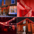 33FT 360L 8 60 Hopolon LED Icicle String Lights - Outdoor, Waterproof, Modes, With Drops - Curtain Lights
