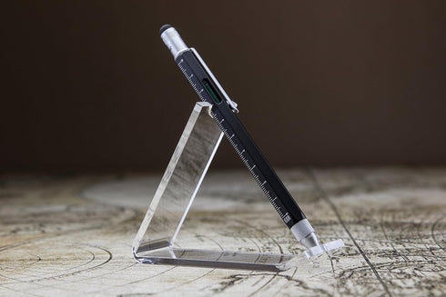 Troika Construction Ballpoint Pen, Black - Reliable Writing Instrument