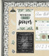Carson Dellosa 39-Piece Farmhouse Cursive Alphabet and Number Line Bulletin Board Set for Classroom Decor