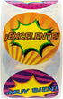 SBLABELS Spanish Reward Stickers, 500 Teacher Classroom Stickers, 8 Alternating Superhero Comic Designs, 1.5"