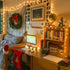 Lights,50 16.4 8 Battery Operated Christmas LED FT Mini String Lights with Modes,Green Wire Memory Timer USB Xmas Tree