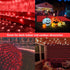 Outdoor Christmas Net Lights, 9.8FTx6.6FT 192 LED Fairy String Light with 8 Lighting Modes