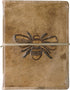 Primitives By Kathy Leather Bound Journal, Intricate Debossed Bee Design, 96 Unlined Pages