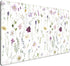 Cute Flower Aesthetic Mouse Pad, Large Extended Gaming Desk Mat 31.5''x15.75'' for Women Office Decor