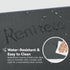 Large Waterproof Gaming Mouse Pad, Non-Slip Rubber Base, Smooth Surface Desk Mat, 27.5"x11.8"x0.08", Dark Gray
