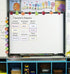 Magnetic Dry Erase Labels - 32 Pcs Large, 5.5 x 2.5 inches, Multipurpose Sticky Labels with Dry Erase Marker for