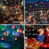 20 Feet 20 LED Solar String Lights, IP65 Waterproof Crystal Globe Fairy Lights for Outdoor Garden, Wedding, Party Decor