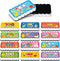 BeYumi 12Pcs 100 Days of School Magnetic Dry Eraser - Colorful Felt Surface for Kids Classroom Office Home Teacher