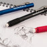 Pentel ZE22V Clic Eraser Grip, Retractable Eraser, Violet Barrel, Box of 12