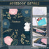 Ruled Notebook/Journal - Lined Journal, 8.5”x 10.5”, Spiral Notebook, 142 Pages, Perfect for Office & School