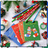 Yexiya 72 Pcs Christmas Notebooks and Pencils Bulk Set, Holiday Small Notebooks and Wooden Pencils