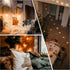 S14 Outdoor String Light Bulbs, Shatterproof Waterproof, 1W Equivalent to 10W, 2200K Warm White, E26 Base, 15 Pack