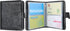 64 64 14 Wisdompro Business Card Book Organizer, Premium PU Leather Wallet Name Credit ID Card Holder Case