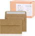 Sweetzer & Orange A4 Brown Envelopes Self Seal - 100x Kraft Mailing Envelopes 4x6 (4.25 x 6.25 in.) for Invitations