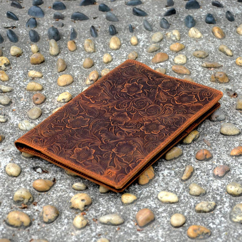 JJNUSA Leather Cover Compatible with Rocketbook Flip - Executive 6" x 8.8" and Steno Notes 6" x 9" Spiral Notebooks