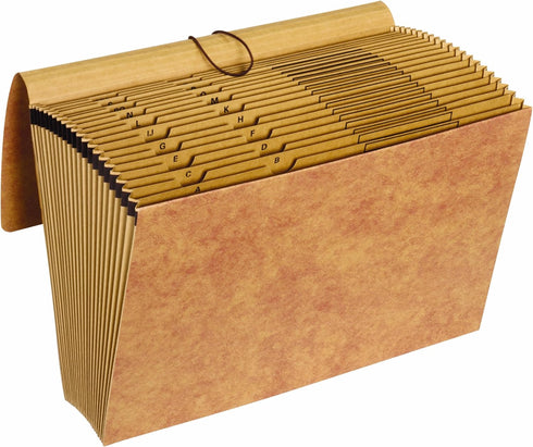 Globe-Weis Pendaflex Kraft Expanding File, 21 Pockets, A-Z Index, Legal Size, Brown (1819AE)