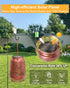 Fussion Hummingbird Solar Lanterns Outdoor Waterproof Elegant Garden Decor Birthday Gifts for Women Mom Grandma Sister