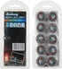 12 Pack Halloween Submersible LED Lights, Battery Powered Waterproof Tea Light for Events, Wedding Centerpieces, Home