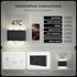 Mofkirg 2025 Solar House Number Light, Up/Down Design, Model, Motion Sensor, Warm White, Waterproof, for Address Sign