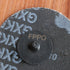 FPPO 40 50Pcs 3 Inch Aluminum Oxide Grit Sanding Disc Roll Lock R-Type Sandpaper Quick Change Disc Grinding Pad