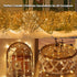 160LED 5ftx7ft, Dirnun Led Christmas Net Lights Outdoor Christmas Lights WarmWhite Waterproof Outdoor Indoor Fairy Mesh