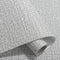 Yancorp 10ft Textured Fabric Gray Wallpaper, Faux Grasscloth Peel and Stick Self-Adhesive for Cabinets