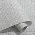 Yancorp 10ft Textured Fabric Gray Wallpaper, Faux Grasscloth Peel and Stick Self-Adhesive for Cabinets