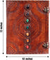 Leather Unlined Bound Journal | 13 x 10 inches Large Rustic Diary with 200 Pages