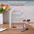Mr. Pen Clear Acrylic Board with Stand, 11.8" x 8.9", Includes 3 Markers, Rainbow Theme for Desk Use