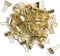 U Brands Small Binder Clips, 72 Count, Metallic Gold, Office Organization Supplies, 19mm
