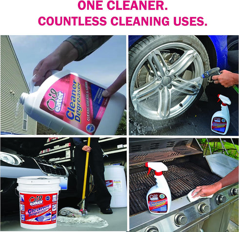 1 Oil Eater Original Gallon Cleaner, Degreaser - Dissolve Grease Oil and Heavy-Duty Stains Professional Strength
