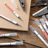60 Ireer Pcs Multi Purpose Deep Hole Marker Pens Long Nosed Marker Deep Drill Hole Long Nib Scriber Waterproof