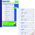 Rediform 11" 8", 100 Sets (8L808) Money Receipt Book, Manifold Cover, Carbonless Triplicate Forms, x Numbered