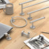 Gatco Latitude II Towel Ring, Satin Nickel, Model 4292