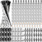 Music Pencils, Music Note Pencil with Themed Erasers, Bulk Keyboard Fun Pencils, 96 Pcs