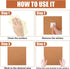 SUNGIFT Cork Board 12"x12" - 12 Pack Bulletin Boards, 1/4" Thick Square Decorative Cork Tiles with 100 PCS Push Pins