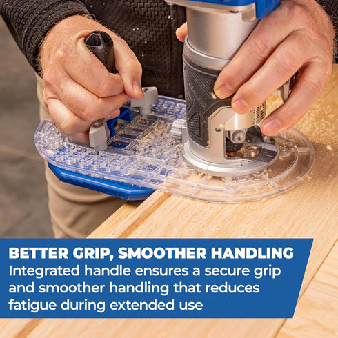 Kreg Trim Router Edge Guide - Precision Router Edge Guide Accessory - Durable Attachment for Accurate Alignment - Fits