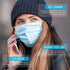Disposable Face Masks 50 Count 3-Ply SereneLife Disposable Kids Face Masks | Breathable Layers | Non-Woven Fabric |