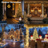 in,200FT 600LEDs Lights,8 Fairy Lights Plug Waterproof Led String Modes Remote Twinkle Light for Outdoor Indoor