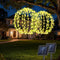 Joomer Solar Hanging Ball Lights Outdoor, 2-Pack 13in & 11in Total 264