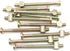 10-Pack M6-1.0 x 75mm Allen Head Furniture Cot Crib Bed Bolt Barrel Nut, Zinc Plated Hex Key Drive Socket Cap Screws