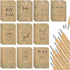 Ctosree Christian Gift Bulk Inspirational Notebook, Women Prayer Journal with Bible Verse Pen (Brown, 120 Pcs)