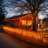 150 8 JMEXSUSS LED Orange Halloween Lights Indoor Outdoor, Connectable Christmas String Lights Indoor Plug in, Modes