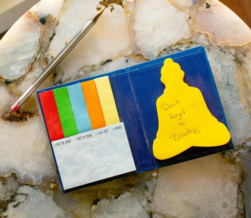 The Unemployed Philosophers Guild Sticky Notes of The Buddha, 3.25" by 4.25" Booklet with Individual Notes