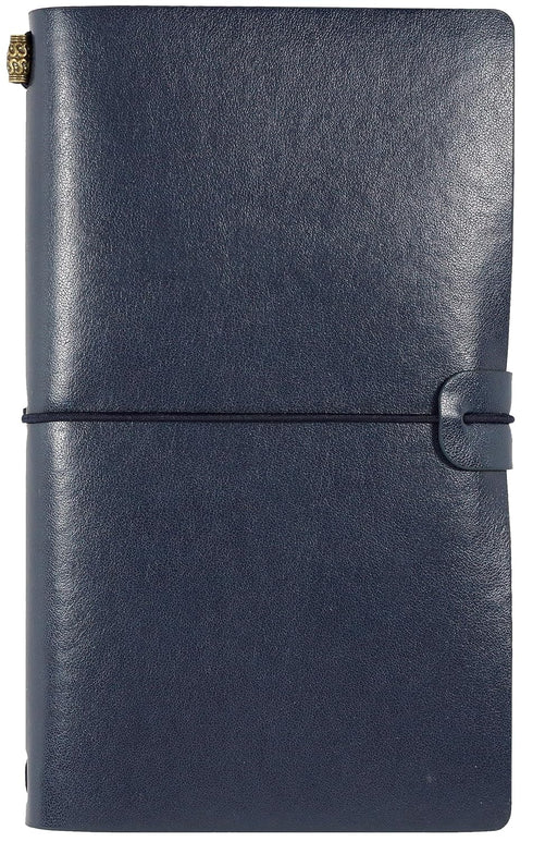 Voyager Refillable Notebook, Midnight Blue, Traveler's Journal, Planner