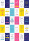 Bible Verse Cards - 60 Unique Inspirational Scripture Messages (3.5 inch x 2 inch Cards)