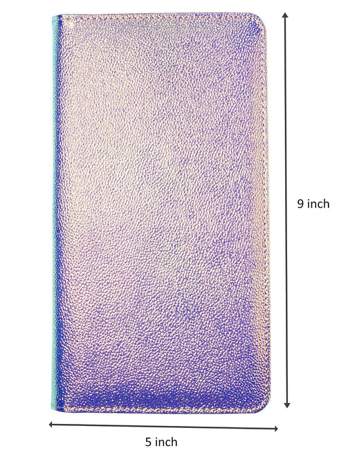 5 9 Zreal Server Book with Zipper Pocket, X Waitress Book, Magnetic Closure Pocket with Big Volume, Guest Check Book