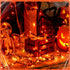 Lights(23 Feet,100 Count)-Incandescent woohaha Outdoor Halloween Orange Christmas Lights with Black Wire,Mini Orange