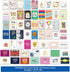Janvale 100 Set 5 7 inch All Occasion Cards Assortment Box with Color EnvelopesAll Occasion Cards with Greeting Inside